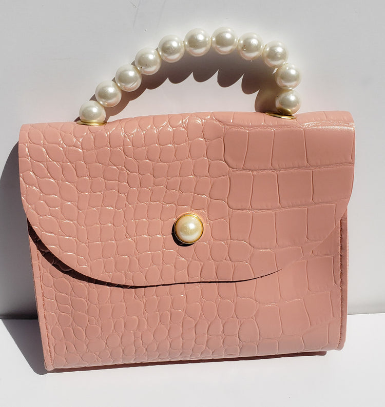 Pink Pearl Mini Handbag